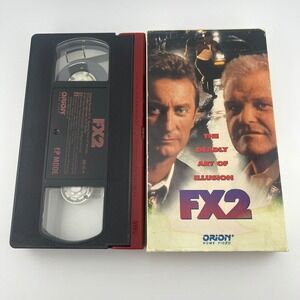 FX2 The Deadly Art of Illusion VHS 1991 Orion Thriller Bryan Brown